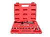 A red plastic case containing a set of valve stem seal pliers and various adapters. Anteprima dell’immagine prodotto