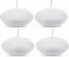 Bougie flottante mate, blanche, 8 cm (1 paquet / 4 pièces) Voir les images du produit 2