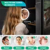 Mirlux Make-up-Spiegel mit LED-Beleuchtung - 5fache Produktbild-Vorschau 8