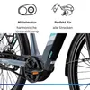 Zündapp X850 Trekking E Bike basaltgrau Produktbild-Vorschau 5