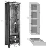 MASSIVMOEBEL24.DE Garderobenschrank Altholz 60x40x200 Produktbild-Vorschau 6