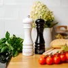 Creative Home Velký Dřevěný Mlýnek na Sůl a Pepř Černá a Náhled obrázku produktu 7