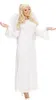 A woman in an angel costume with wings and a halo. Produktbild-Vorschau