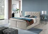 Boxspringbett Schlafzimmerbett CARERRA 160x200cm Beige Produktbild-Vorschau 1