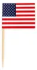 USA Party Deko Set 74 tlg. Partyset Partydeko Amerika Produktbild-Vorschau 6