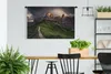 MuchoWow® Wandteppich Wandbehang Dunkle Wolken über den Produktbild-Vorschau 2