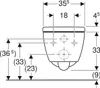 Geberit iCon Tiefspüler weiß Rimfree geschl.Form EFF3 Produktbild-Vorschau 10