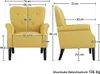 Yaheetech Loungesessel Cocktailsessel Relaxsessel mit Produktbild-Vorschau 7