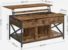 VASAGLE Couchtisch, höhenverstellbar, 60 x 100 x (48-62) Produktbild-Vorschau 7