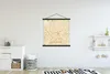 MuchoWow® Textilposter Karlsruhe - Stadtplan - Vintage - Produktbild-Vorschau 2