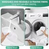 10 pces Kit de lingettes microfibres lavables pour Voir les images du produit 7