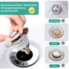 Diboniur Waschbeckenstöpsel, Universal Pop Up Stöpsel Produktbild-Vorschau 4