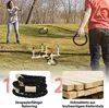 XINZI Wurfspiel Outdoor Ringwurfspiel aus Holz Wurfringe Produktbild-Vorschau 5