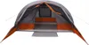 vidaXL Tente de camping 4 personnes grise et orange étanche Voir les images du produit 6