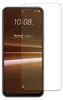 A screen protector is placed over a smartphone screen. Produktbild-Vorschau