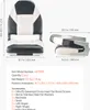 VEVOR 2 pcs. Siège de bateau Siège de bateau à dossier haut Voir les images du produit 7