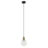 Lampa wisząca Lamezia brąz antyczny-czarna-biała 1xE27x40W Podgląd zdjęcia produktu 1