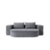 Faltbares Sofa Bett 2-in-1, Futon Schlafsofa mit 2 Kissen Produktbild-Vorschau 10