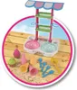 stojan na zmrzlinu 46 cm 12 kusov ružová/biela Náhľad obrázku produktu 22
