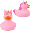 van der Meulen Badeente Einhorn rosa Gummibadespielzeug Produktbild-Vorschau 1