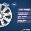 4 STK 16 Zoll Magnum pro silber PETEX Radkappen Produktbild-Vorschau 3