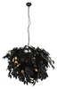Lustre LEAVY noir et doré 4xE14x28W en métal, dimensions : Voir les images du produit 17