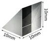 Prisma optica, KkvoGmle, Sticla, 10x10x10mm, Transparent Produktbild-Vorschau 5