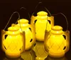 Mini Laterne Lampe mit LED Keramik Weiß Attraktive Produktbild-Vorschau 2