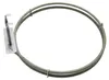 A circular metal heating element with two connection terminals. Produktbild-Vorschau