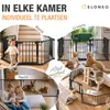 ELONEO Kachelbeschermrooster, 75 cm hoog, metalen Productafbeelding-voorbeeld 5