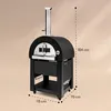 Klarstein Diavolo Napoletana Pizzaofen - Outdoor-Ofen mit Produktbild-Vorschau 8