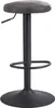 WOHNLING Barhocker Grau Wildlederoptik Hocker ohne Lehne 58 Produktbild-Vorschau 6
