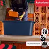 KOTARBAU® Seau à mortier rectangulaire 45 L bleu foncé Voir les images du produit 4