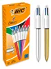 BIC 4 Colours Shine Schwarz, Blau, Grün, Rot Einziehbare Produktbild-Vorschau 5