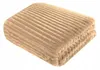 Geprägte Decke - 160x200 cm - Beige - 250g/m2 - warme Produktbild-Vorschau 1