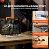 Zestaw wierteł SucceBuy, 100-częściowy, uniwersalny, w Podgląd zdjęcia produktu 2