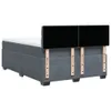 Boxspringbett mit Matratze Dunkelgrau 140x200 cm Samt Produktbild-Vorschau 10