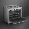 Smeg Master BG91X2 cucina Elettrico Gas Acciaio Anteprima dell’immagine prodotto 4