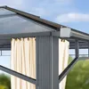 Pawilon ogrodowy 3x4 m słupy aluminiowe dach z poliwęglanu Podgląd zdjęcia produktu 6