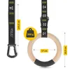 4FIZJO Holz-Gymnastikringe, 2 Stück, für Krafttraining, Produktbild-Vorschau 2