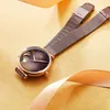 Alienwork Armbanduhr Damen RosŽgold Metall Mesh Armband Produktbild-Vorschau 3
