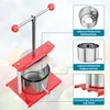 Wiltec lis na ovocie 3L oceľový lis na víno Lis na ovocie s Náhľad obrázku produktu 5