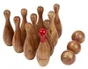 Zestaw do kręglarek wykonany z drewna, zapakowany w Podgląd zdjęcia produktu 2