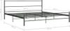 A diagram of a metal bed frame with dimensions indicated. Náhľad obrázku produktu