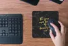 MuchoWow® Mauspad Mousepad Zitate - Selbstvertrauen - Gold Produktbild-Vorschau 4