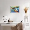 Gerahmtes Poster - Rahmen in heller Eiche - £ódŸ Hafen Bunt Produktbild-Vorschau 6