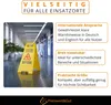 2 x Achtung Rutschgefahr Schild 60 cm x 21/30 cm – Produktbild-Vorschau 5