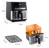 Frytkownica beztłuszczowa Air fryer Berdsen BD-655 czarna Náhľad obrázku produktu 13