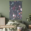 MuchoWow® Wandteppich Wandbehang Blumen - Farben - Kunst Produktbild-Vorschau 4
