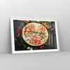 Gerahmtes Poster - Weißer Rahmen - Pizza Käse Tomaten - Produktbild-Vorschau 8